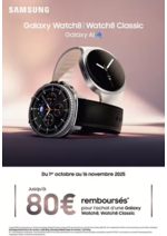 Prospectus LDLC : Jusqu'à 80€ remboursés avec Samsung