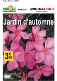 Prospectus Tridôme SALAISE SUR SANNE : Jardin d'automne