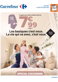Prospectus Carrefour Drive BALLANCOURT : TEXTILE COCOONING