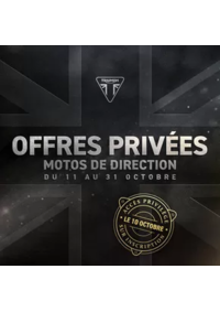 Prospectus Triumph MARQUES AVENUE Romans : Offres privées