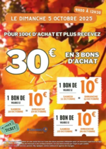 Prospectus E.Leclerc : Bons dachat 5 octobre