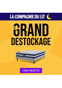 Prospectus La Compagnie du Lit Montévrain - Marne La Vallée : Jusqu’au 7 octobre, profitez de prix réduits sur les plus grandes marques de literie.
