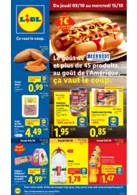 Prospectus Lidl MONTPELLIER : Tout l'esprit de l'Amérique vous attend avec la gamme McEnnedy chez Lidl