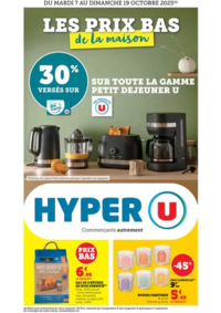 Prospectus Hyper U PARTHENAY : Spécial Maison