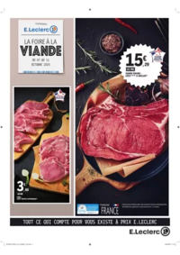 Prospectus E.Leclerc CONFLANS EN JARNISY : FOIRE A LA VIANDE 2