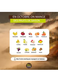 Prospectus Biomonde Lamorlaye : Octobre fruits & legumes
