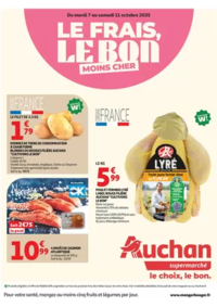 Prospectus Auchan Supermarché Orchies : Le frais, le bon moins cher