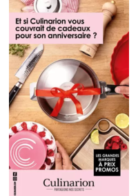Prospectus Culinarion TOURS : Et si Culinarion vous couvrait de cadeaux pour son anniversaire ?