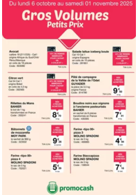Prospectus Promocash Niort : Cros volumes Petits Prix