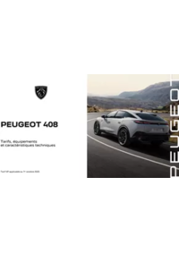Prospectus Peugeot Consession Garage Fremont : Peugeot 408