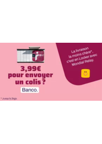 Prospectus Mondial Relay : Avec Mondial Relay, envoyez des colis directement à vos proches !