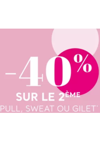Prospectus Jennyfer SERRIS-MARNE LA VALLEE : -40% sur le 2ème pull, sweat ou gilet femme