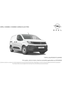 Prospectus Distributeur OPEL CHAMPAGNE AUTOMOBILES SAS EPERNAY : Opel Combo Cargo