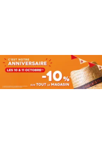 Prospectus Marcel & Fils Bio SORGUES - AVIGNON  : C'EST NOTRE ANNIVERSAIRE