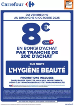 Prospectus Carrefour Express : OPÉRATION BON(S) D’ACHAT HYGIÈNE BEAUTÉ