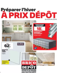 Prospectus Brico Depot VILLETANEUSE : Préparer l’hiver à prix dépôt !
