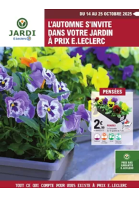 Prospectus Brico E.Leclerc USSEL : Trafic Jardi Automne