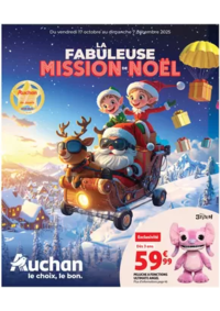 Prospectus Auchan VILLEBON SUR YVETTE : La fabuleuse mission de Noël