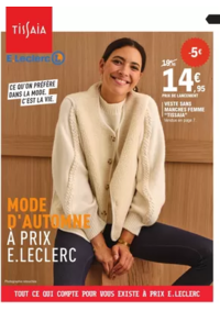 Prospectus E.Leclerc CLICHY SOUS BOIS : MAILLE