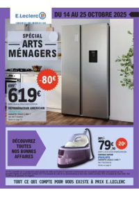 Prospectus E.Leclerc LAVAL : ARTS MENAGERS OCTOBRE