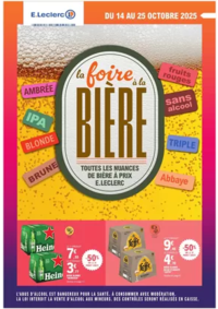 Prospectus E.Leclerc COULOMMIERS : FOIRE A LA BIERE - MIXTE