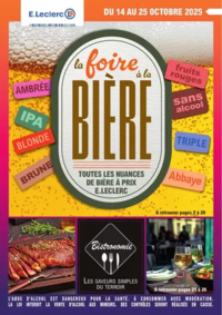 Prospectus E.Leclerc AMILLY : FOIRE A LA BIERE - MIXTE