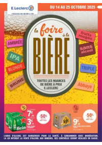 Prospectus E.Leclerc CARENTAN : FOIRE A LA BIERE - MIXTE
