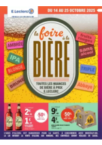 Prospectus E.Leclerc : FOIRE A LA BIERE - MIXTE