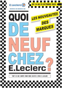 Prospectus E.Leclerc CERNAY : OP INNOVATIONS OCTOBRE - 100% DIGITALE