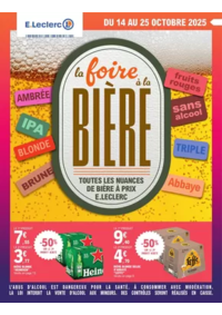 Prospectus E.Leclerc LUCON : FOIRE A LA BIERE - MIXTE