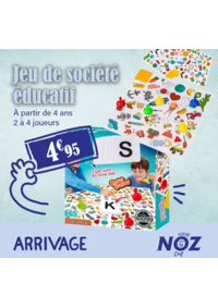 Prospectus Noz Issenheim : Jeu de société éducatif