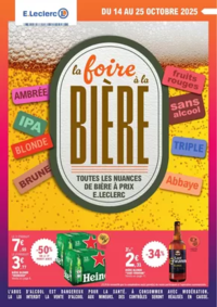 Prospectus E.Leclerc LOUDEAC : FOIRE A LA BIERE - MIXTE