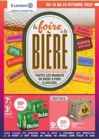 Prospectus E.Leclerc FERNEY VOLTAIRE : FOIRE A LA BIERE - MIXTE