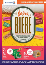 Prospectus E.Leclerc : FOIRE A LA BIERE - MIXTE