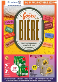 Prospectus E.Leclerc APT : FOIRE A LA BIERE - MIXTE