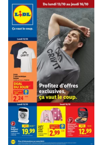 Prospectus Lidl CONFLANS STE HONORINE : Profitez d'offres exclusives, ça vaut le coup