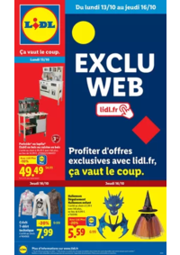 Prospectus Lidl VILLEBON SUR YVETTE : Profiter d'offres exclusives avec lidl.fr, ça vaut le coup