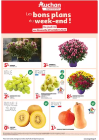 Prospectus Auchan Supermarché Launaguet : Les bons plans du week-end dans votre super !