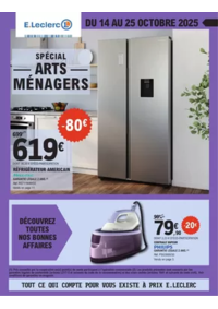 Prospectus E.Leclerc COLMAR : ARTS MENAGERS OCTOBRE