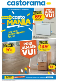 Prospectus Castorama PARIS 15 : Des prix complètement fous !