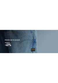 Prospectus G-Star Paris : PROMO DE MI-SAISON Jusqu'à -40%