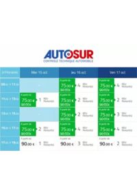 Prospectus Autosur SALON DE PROVENCE : Autosur ptomotions