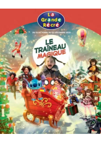 Prospectus La grande Récré EVREUX : Le traîneau magique