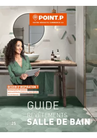 Prospectus Point P CARCES : Guide Revêtements salle de Bain 2025