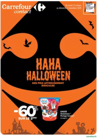 Prospectus Carrefour Drive BORDEAUX : HAHA HALLOWEEN