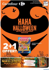 Prospectus Carrefour Contact Rouvroy : HAHA HALLOWEEN !