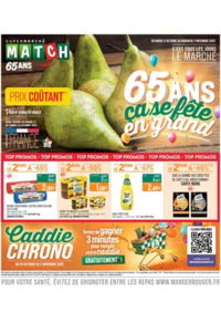 Prospectus Supermarchés Match Maubeuge : 65 ANS ça se fête en grand