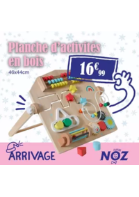 Prospectus Noz Noyon : Planche d'activités en bois