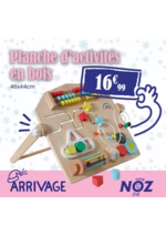 Prospectus NOZ : Planche d'activités en bois