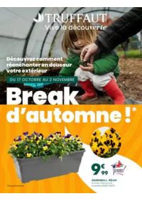 Prospectus Truffaut Houssen : Break d’automne !